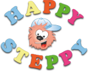 Логотип компании HAPPY STEPPY