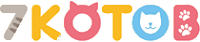 Логотип компании 7 котов